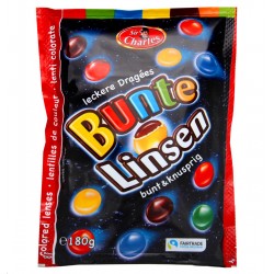 Цветные шоколадные драже 180г Цветные шоколадные драже 180г