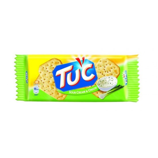 Krekeri TUC ar skabo krējumu un sīpoliem, 100g