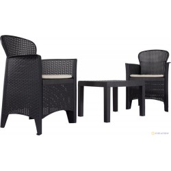 Dārza mēbeļu komlpekts AKITA GREY