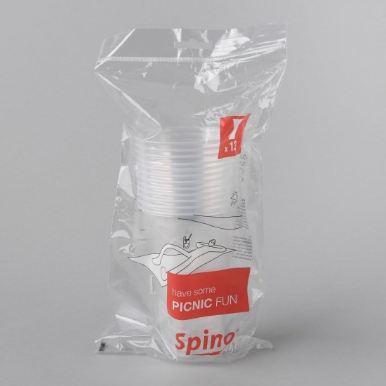 Alus glāze PP "Spino" 400 ml 12 gab.