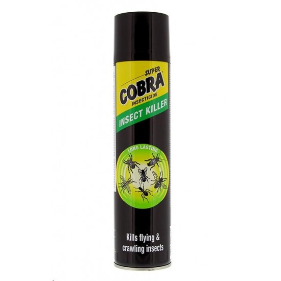 SuperCobra aerosols pret lidojošiem un rāpojošiem insektiem