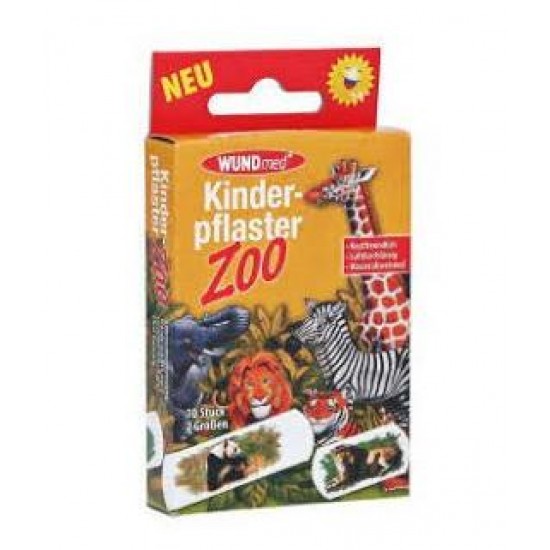 Пластыри детские ZOO, 10 шт.