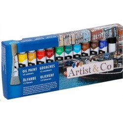 Eļlas krāsas ARTICO 12 gab. Eļlas krāsas ARTICO 12 gab.