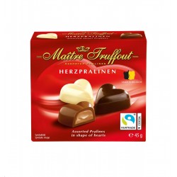 Конфеты MAITRE TRUFFOUT, HEART,- 45г