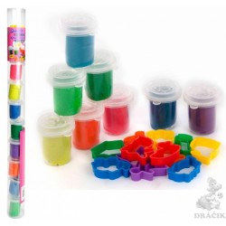 Комплект пластилина с формочками Комплект пластилина с формочками