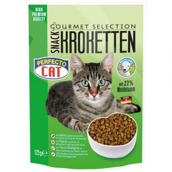 Perfecto Cat добавка для кошек с бараниной 125г Perfecto Cat добавка для кошек с бараниной 125г