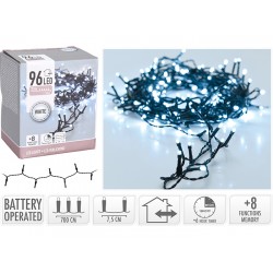 LED Рождественская гирлянда 96 LED, 7м WHITE NY LED Рождественская гирлянда 96 LED, 7м WHITE NY