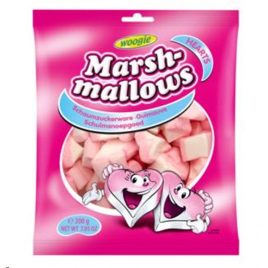 Konditorejas izstrādājums Marshmallows, HEART,- 200gr
