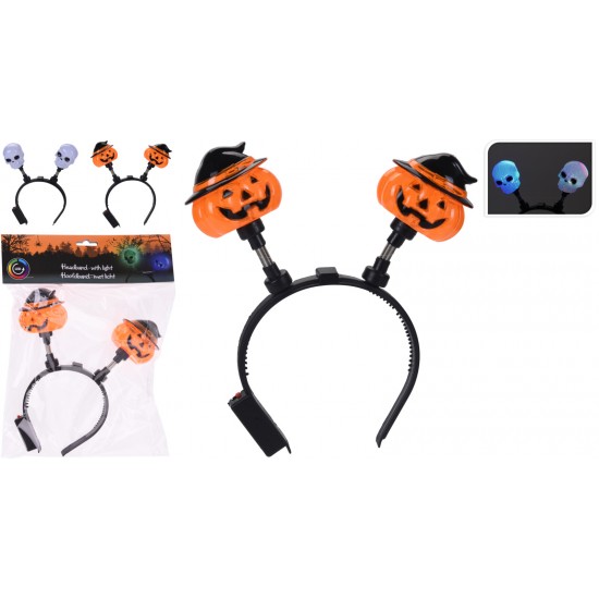 Ободок со светодиодной подсветкой HALLOWEEN