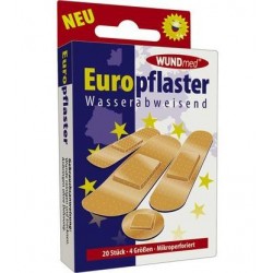 Пластыри гипоаллергенные, перфорированные WUND MED, 20шт