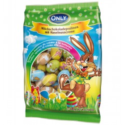 Пасхальные шоколадные яйца с ореховым кремом 500гр Пасхальные шоколадные яйца с ореховым кремом 500гр