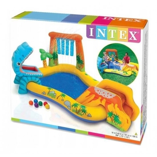 Ūdens rotaļu laukums INTEX BABY DINOSAUR 249x191x109cm