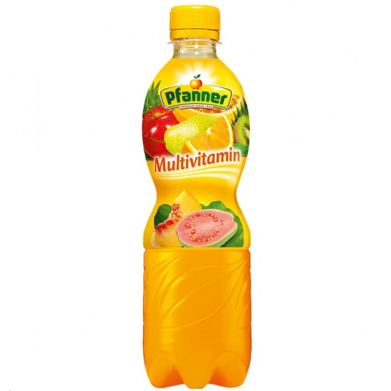 Multivitamīnu dzēriens ar augļu garšu 0.5 L