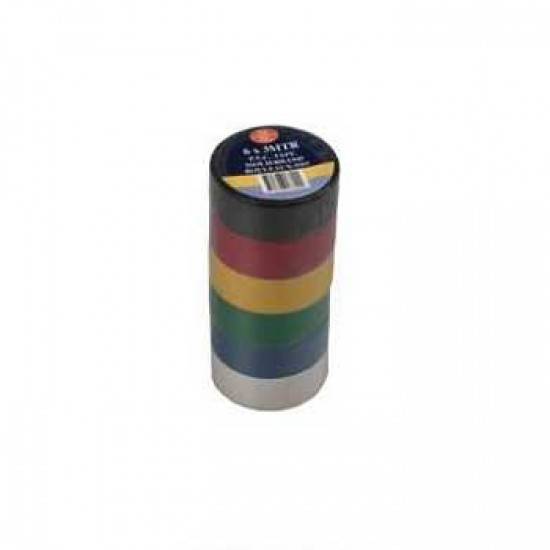 Изолента 6х3 М цветная